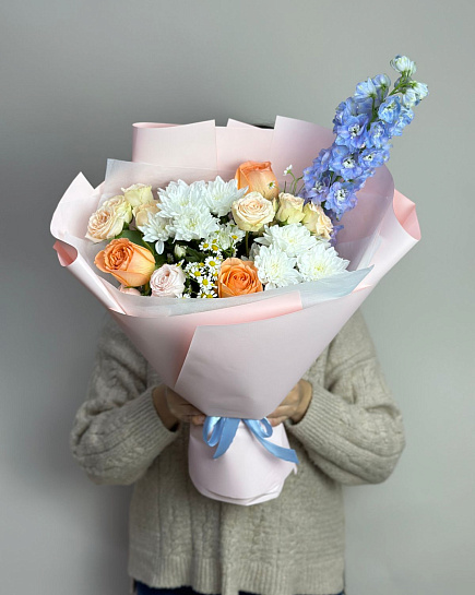 Bouquet of Orchard flowers delivered to Astana