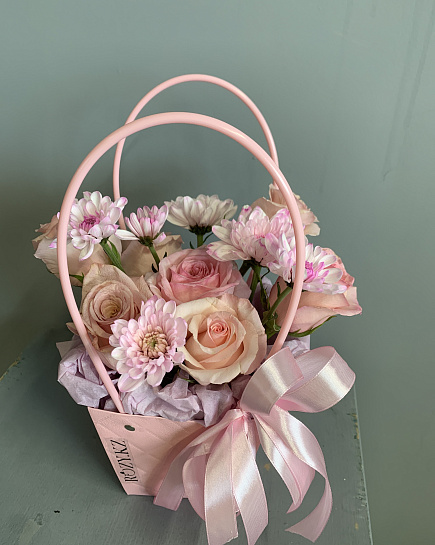 Assembled bouquet with delivery to Astana