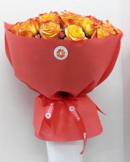 25 голландских роз с доставкой по Алматы