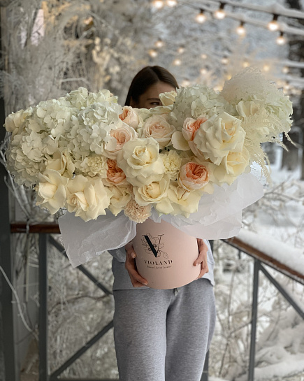 Bouquet of Creamy ice cream flowers delivered to Astana