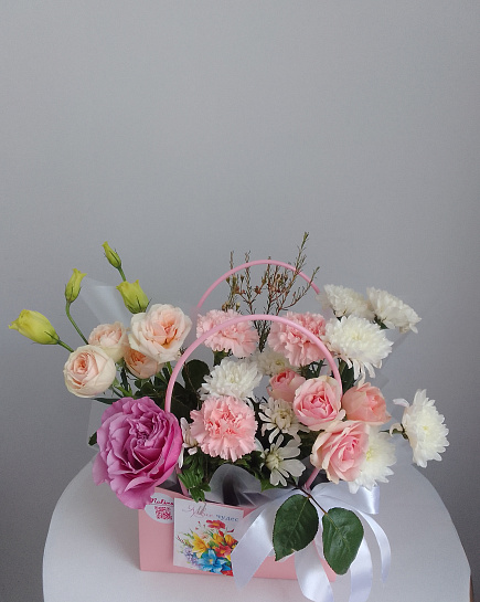 Assembled bouquet with delivery to Astana