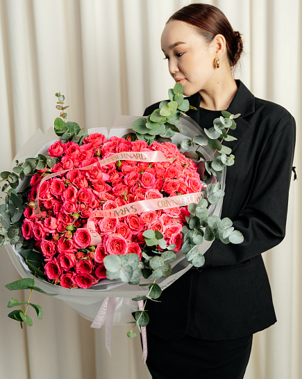Bouquets to express their feelings with delivery to Aktau