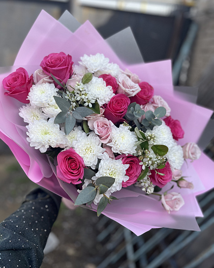 Bouquet of Bright day flowers delivered to Rudniy