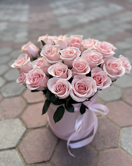 Flowers in a box with delivery to Rudniy