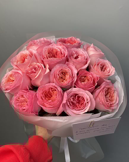 Pink expression розы с доставкой по Астане