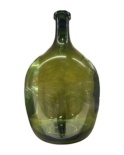 Ваза "Bottle classic" (стекло), Н26 см Зеленый с доставкой по Астане