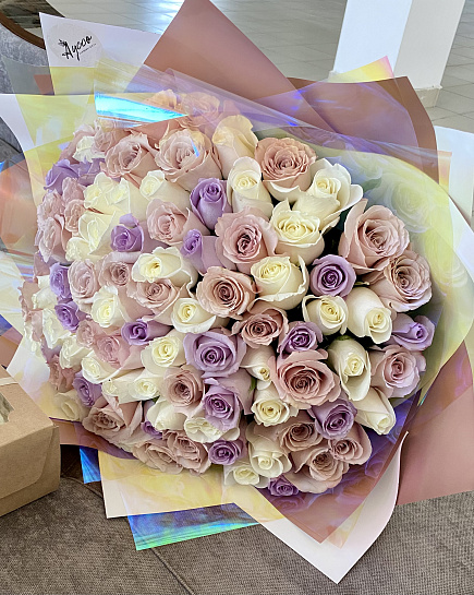 Bouquet of Babble flowers delivered to Uralsk