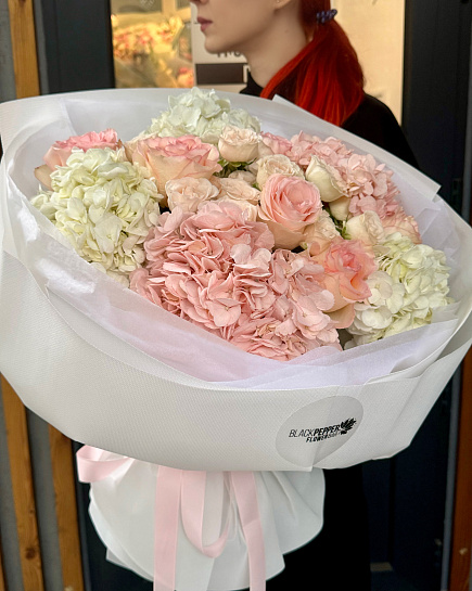 Bouquet of LUXURY SIGNATURE flowers delivered to Almaty