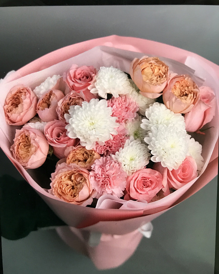 Assembled bouquet with delivery to Astana