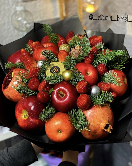 Christmas bouquet with delivery to Astana