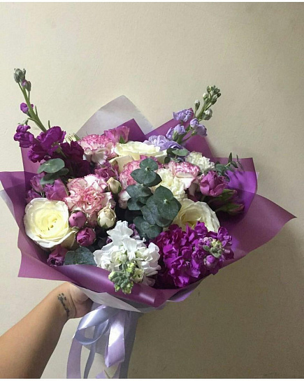 Bouquet of Shy kiss flowers delivered to Aralsk