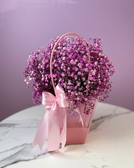Bouquet of Cotton candy flowers delivered to Petropavlovsk