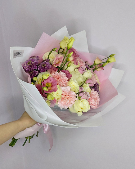 Bouquet of Violet flowers delivered to Pavlodar