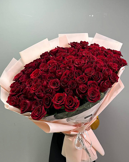 Bouquet of Bouquet of meter roses flowers delivered to Astana