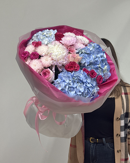 Assembled bouquet with delivery to Astana