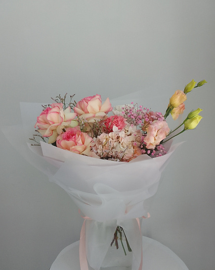 Assembled bouquet with delivery to Astana