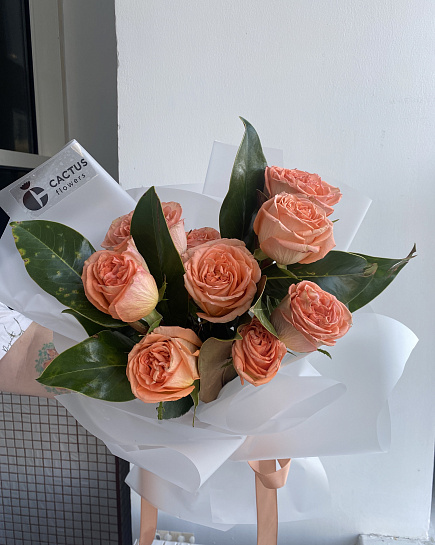 Assembled bouquet with delivery to Astana