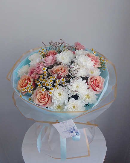 Assembled bouquet with delivery to Astana