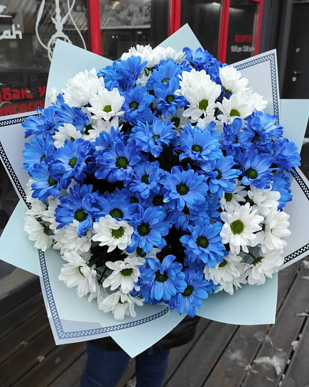 Bouquet of Silver ringing flowers delivered to Rudniy