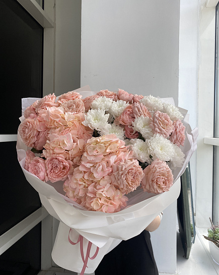 Assembled bouquet with delivery to Astana