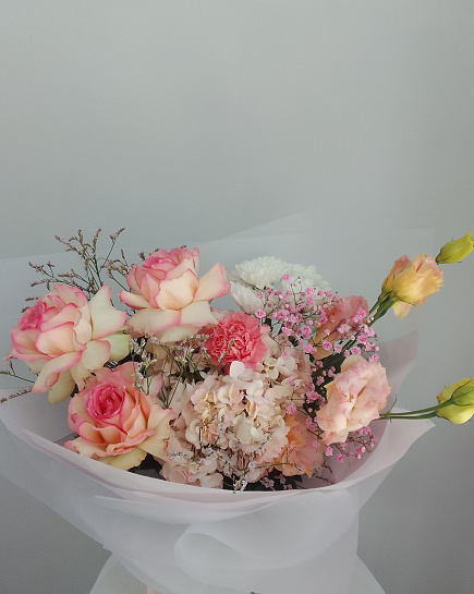 Assembled bouquet with delivery to Astana