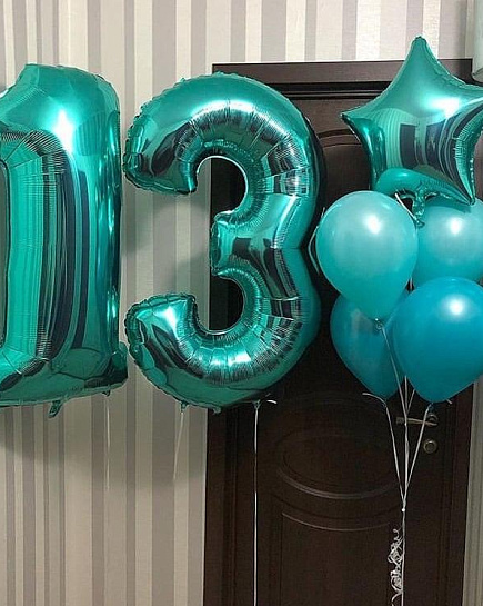 Bouquet of 13 years old Tiffany flowers delivered to Astana