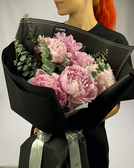 Bouquet of NAKED AND FAMOUS flowers delivered to Almaty