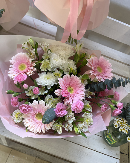 Assembled bouquet with delivery to Astana