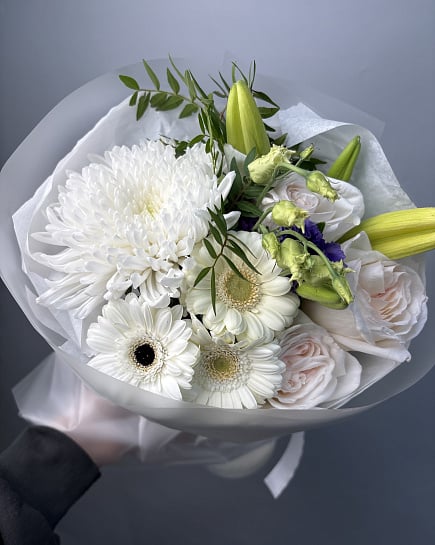 Белоснежная элегантность с доставкой по Астане