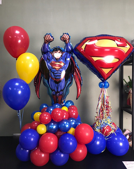 Bouquet of Superman flowers delivered to Tekeli