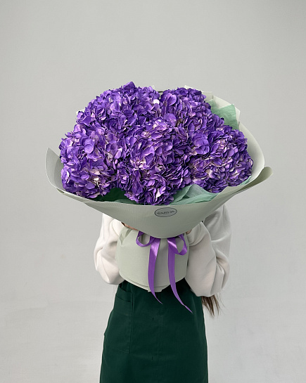 Bouquet of Bouquet of Hydrangea (shade to the taste of the florist) flowers delivered to Astana