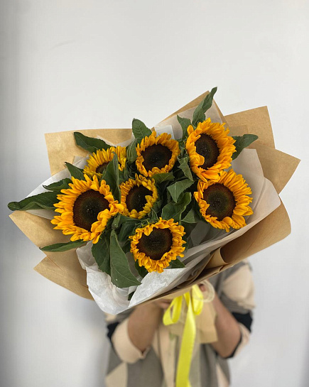 Sunflowers with delivery to Astana