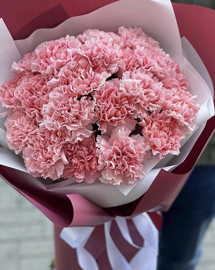 Bouquet of Pink flamingo flowers delivered to Kostanay.