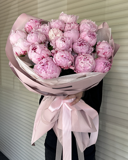 Bouquet of Pione xl flowers delivered to Almaty