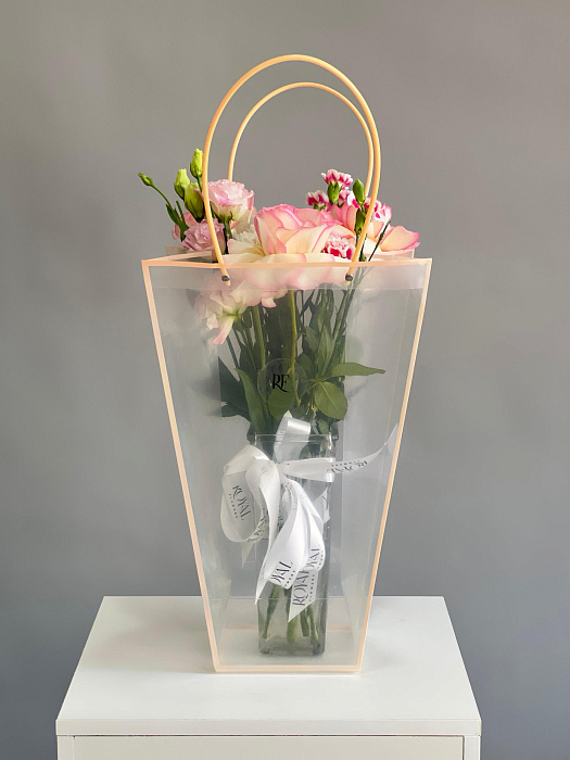 Bouquet with vase Joy