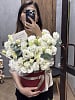 Белоснежное облако эустомы