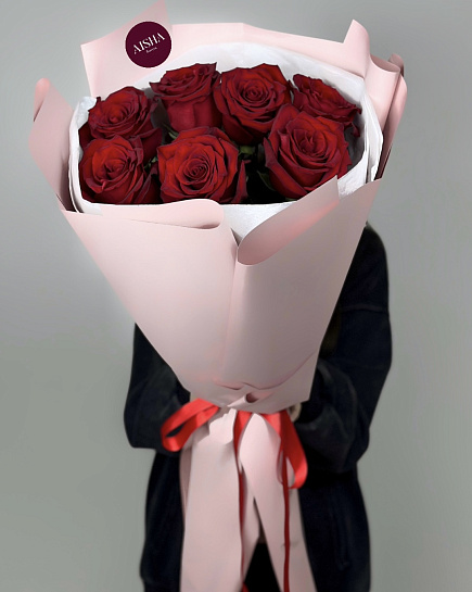 Meter roses (80-90 cm) with delivery to Astana