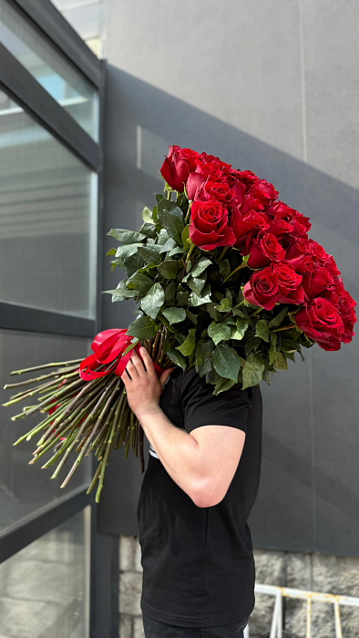 Bouquet of 101 Meter Roses