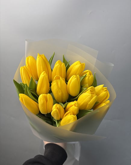 Солнечные тюльпаны с доставкой по Астане