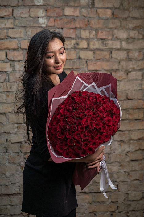 101 rose red 50cm