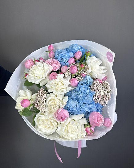 Assembled bouquet with delivery to Astana