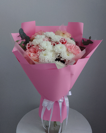 Assembled bouquet with delivery to Astana