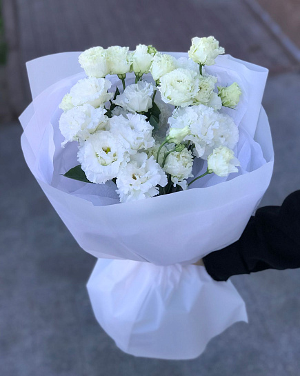 Eustoma 7 pcs with delivery to Astana