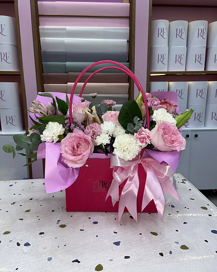 Assembled bouquet with delivery to Almaty