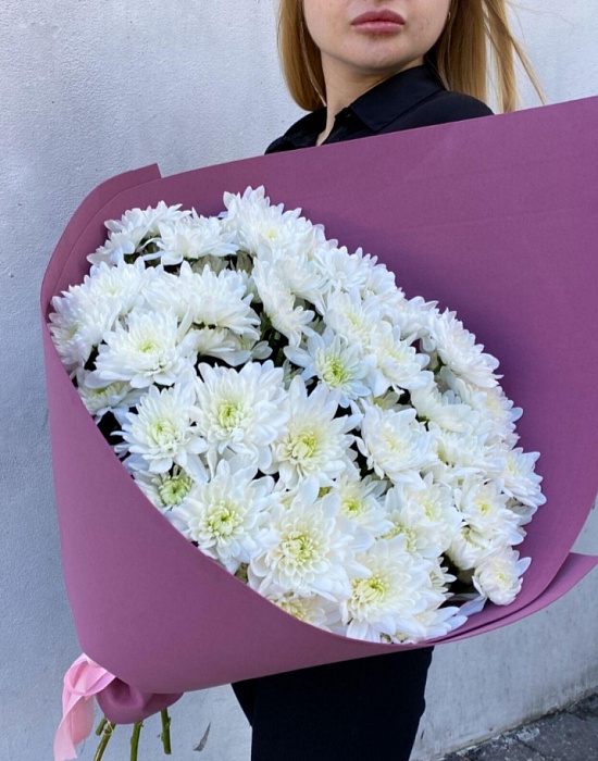 Bouquet of chrysanthemums TENDERNESS