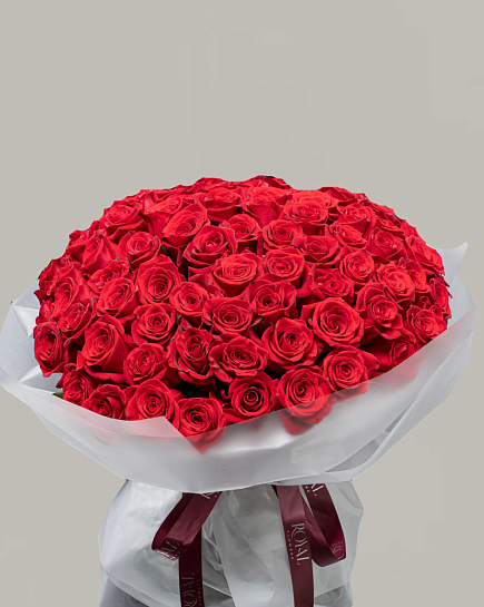 Bouquet of Symbol of love! flowers delivered to Kokshetau