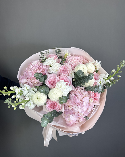 Assembled bouquet with delivery to Astana
