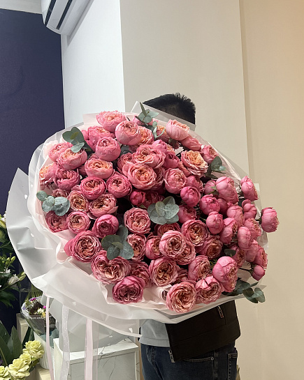 Bouquet of Juliet L flowers delivered to Almaty