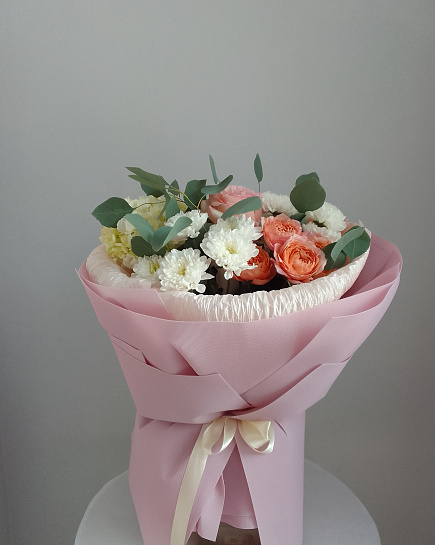 Assembled bouquet with delivery to Astana