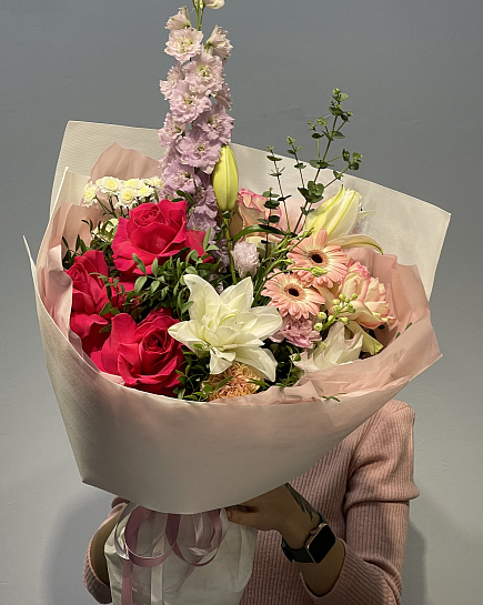 Bouquet of  flowers delivered to Astana